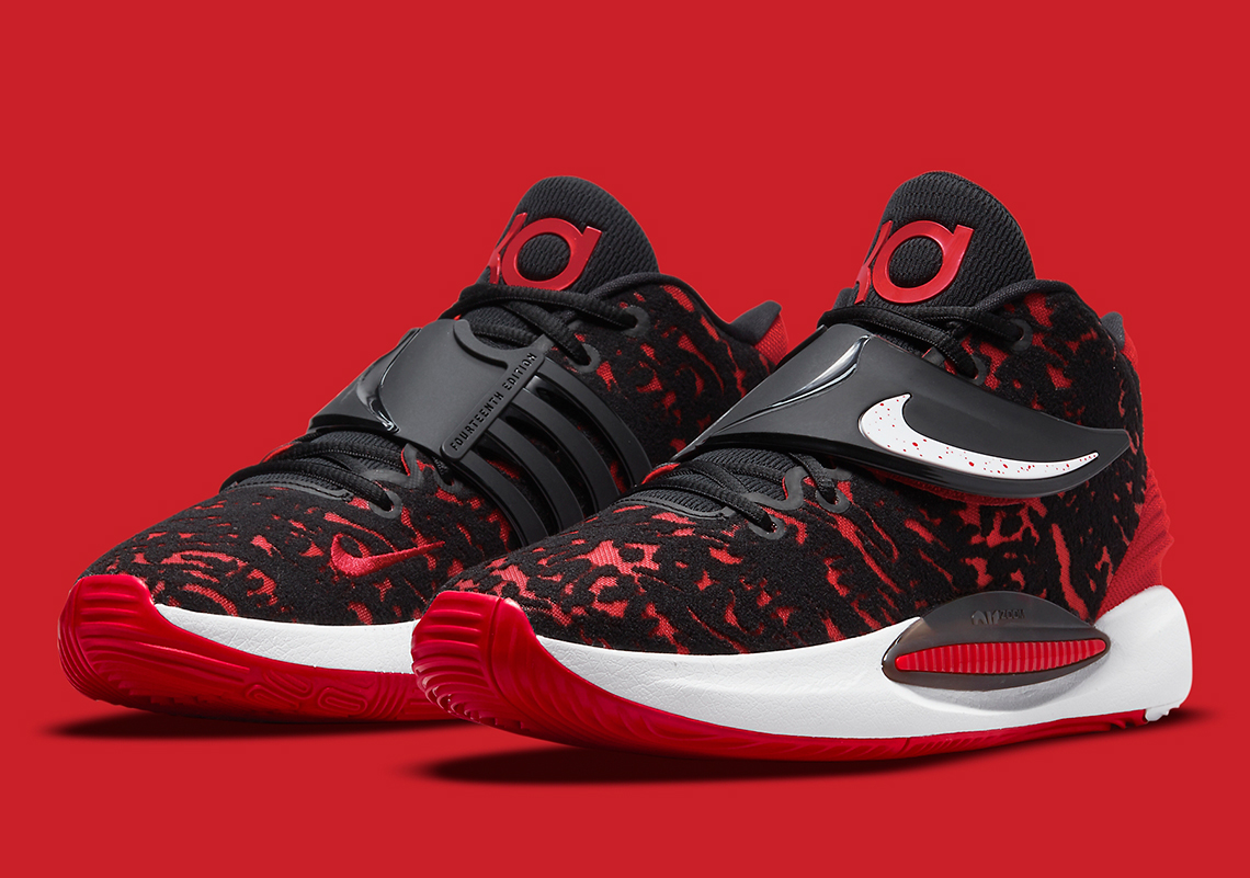 Nike Kd 14 Black Red Cw3935 006 6 1