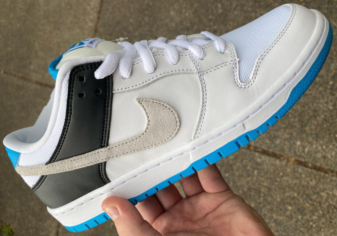 The Nike SB Dunk Low Borrows From The Air Max 90 Again With "Laser Blue"