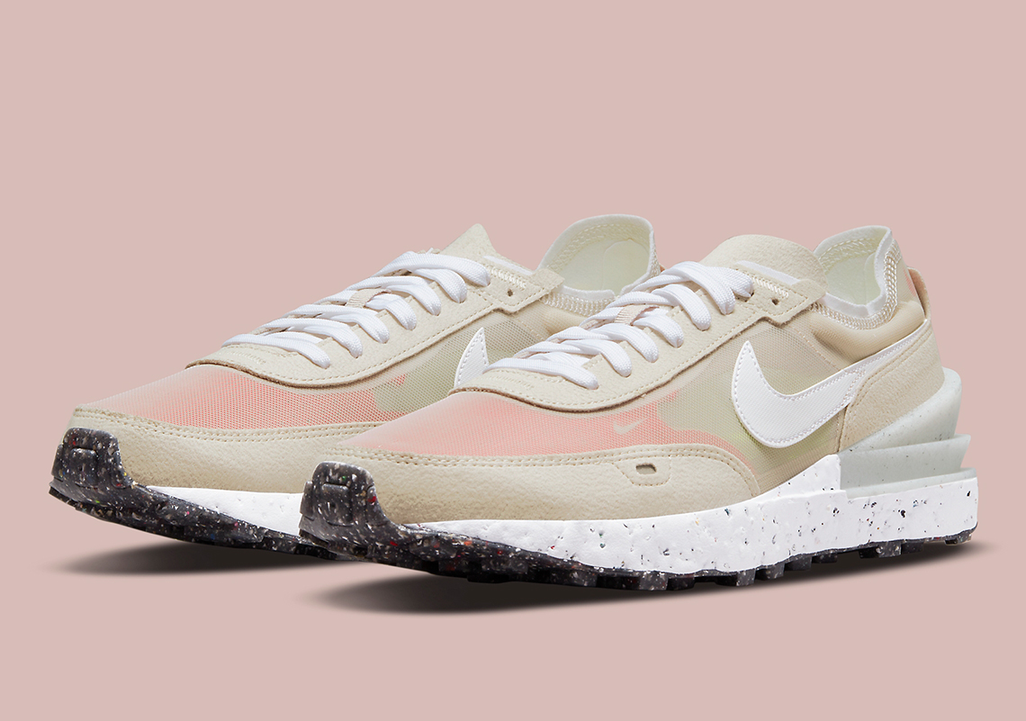 An Elegant Cream Lands On The Nike Waffle One Crater