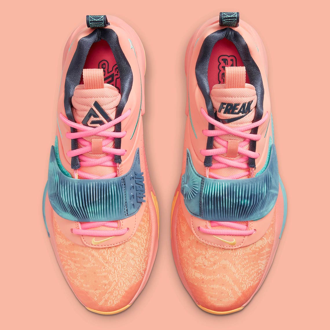 Nike Zoom Freak 3 Coral Da0695 600 2