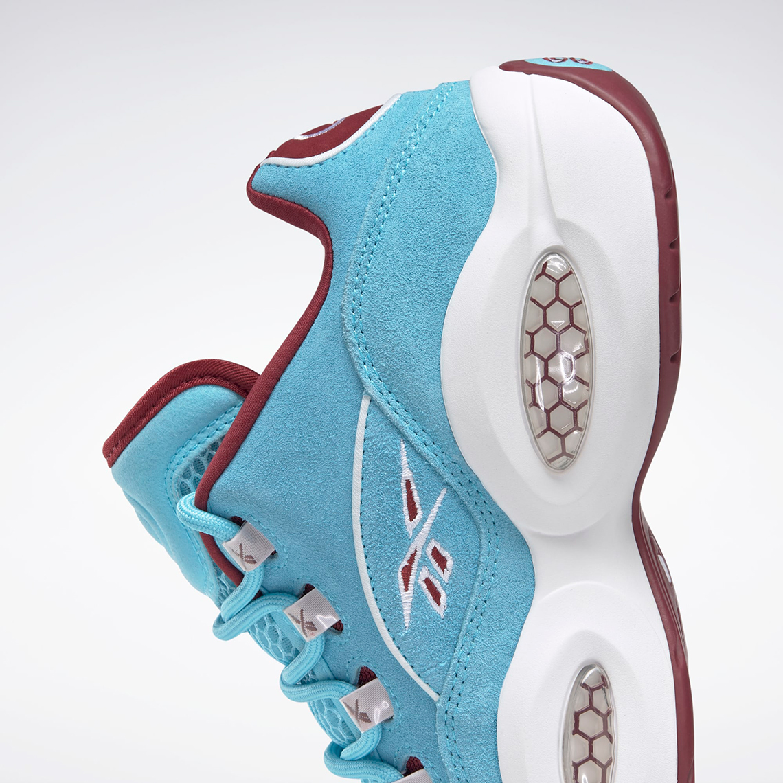 Reebok Question Low Blue Red Gz0990 5