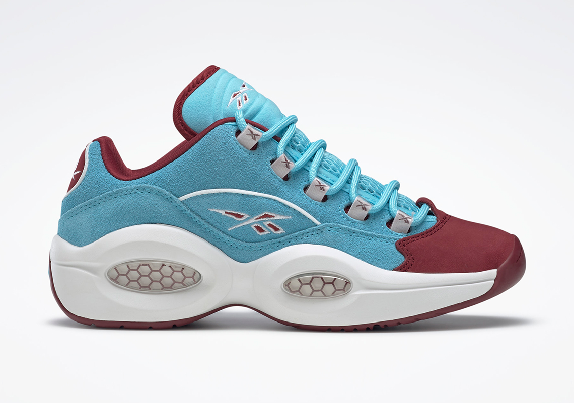 Reebok Question Low Blue Red Gz0990 6