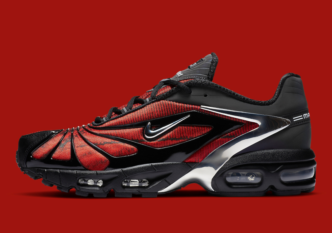 Where To Buy The Skepta x Nike Air Max Tailwind V "Bloody Chrome"