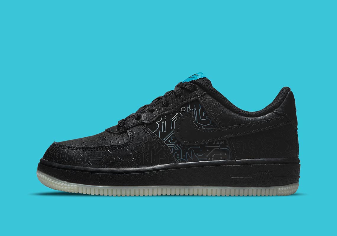 Space Jam Nike Air Force 1 Black Ps 5