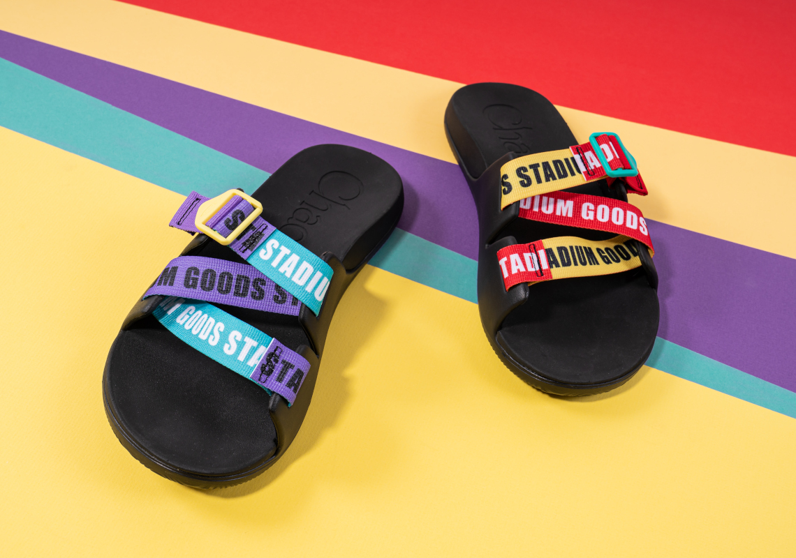 Stadium Goods And Chaco's "Bits & Bobs" Chillos Slide Honors Early 1990s Sportswear