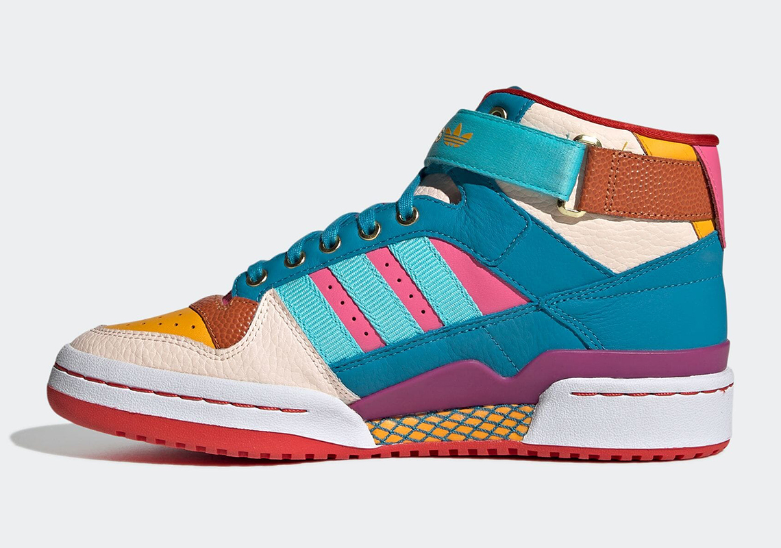 Adidas Forum Mid Multicolor Gv7673 8