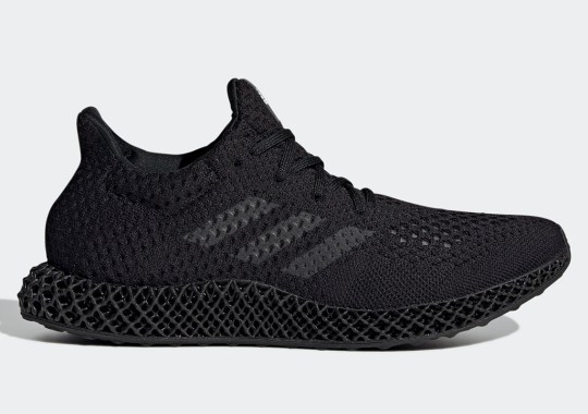 The adidas Futurecraft 4D Returns In Triple Black