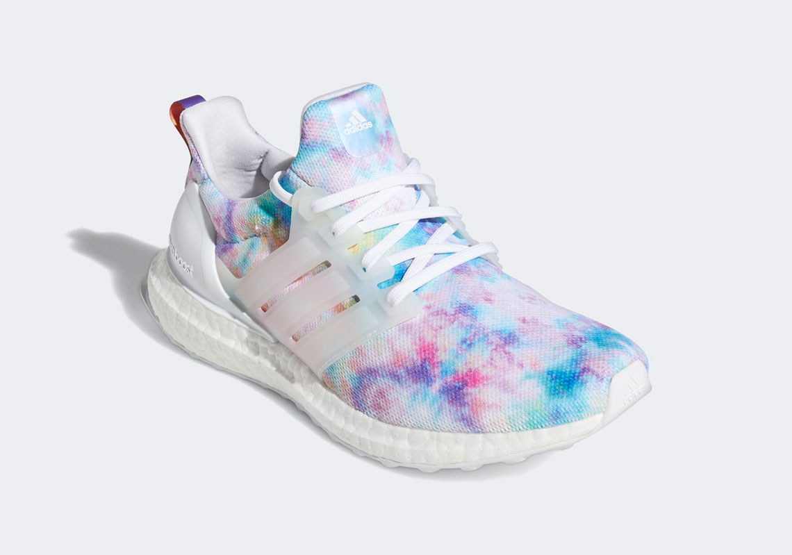 Adidas Ultraboost 4 Tie Dye Cloud White Cloud White Rose Tone Gz7098 4