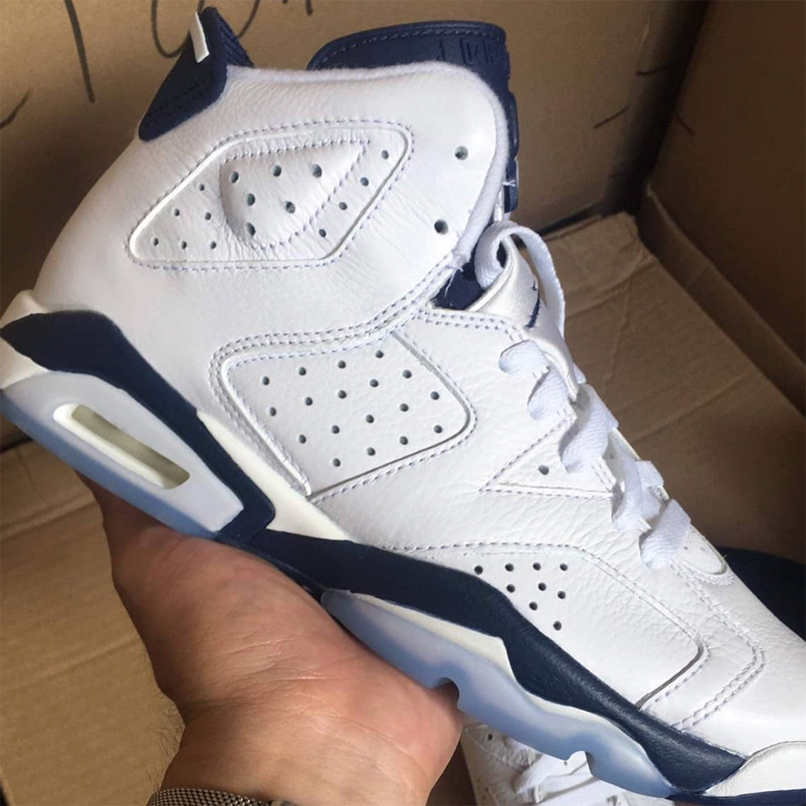 Air Jordan 6 Midnight Navy Gs 5