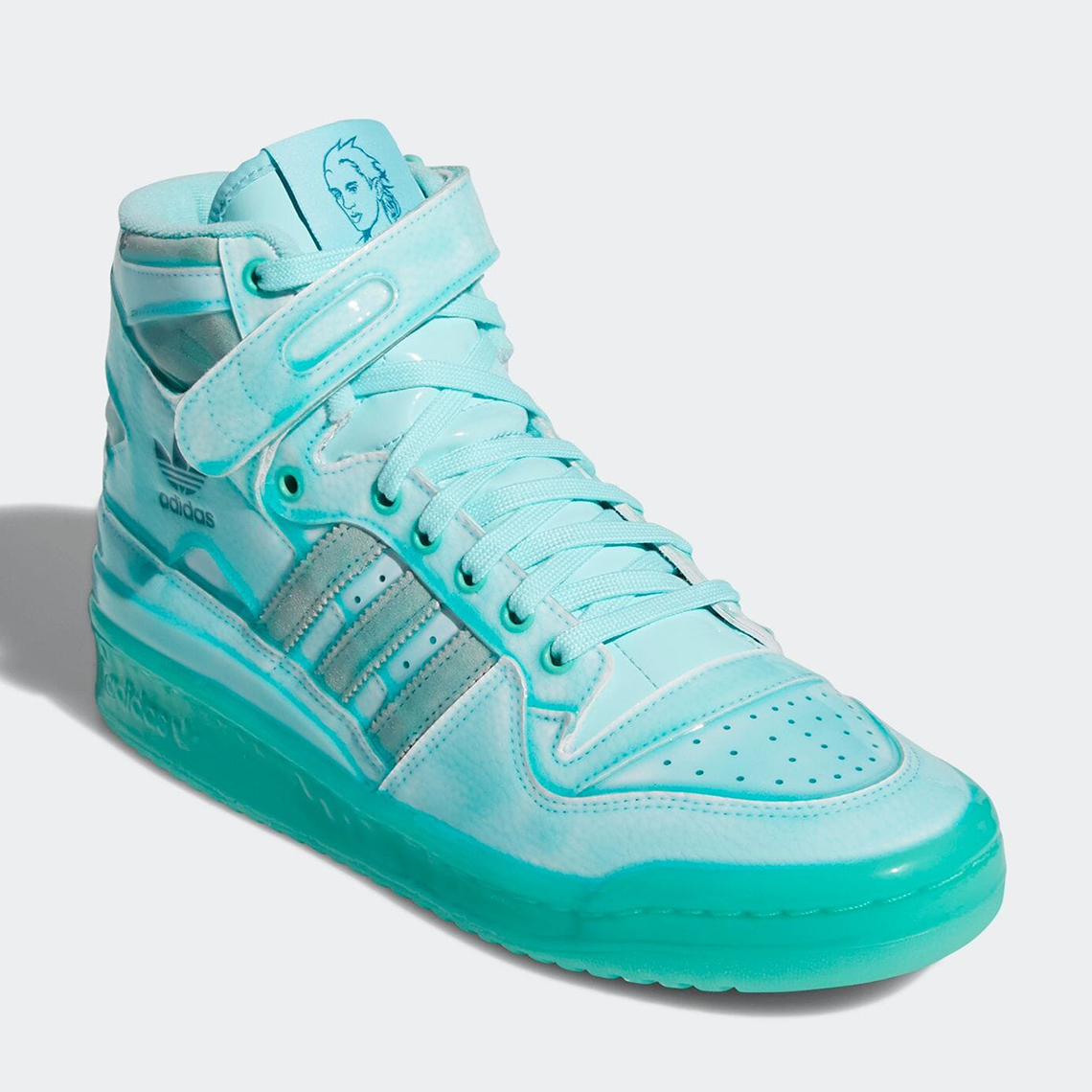 Jeremy Scott Adidas Forum Hi Dipped Green G54993 1