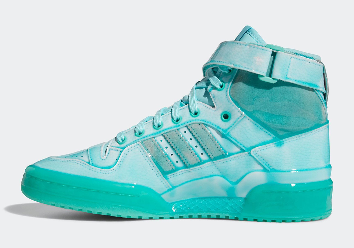 Jeremy Scott Adidas Forum Hi Dipped Green G54993 2