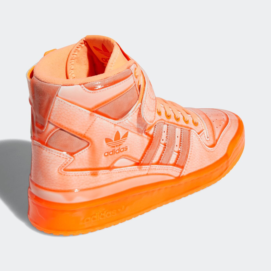 Jeremy Scott Adidas Forum Hi Dipped Orange Q46124 1