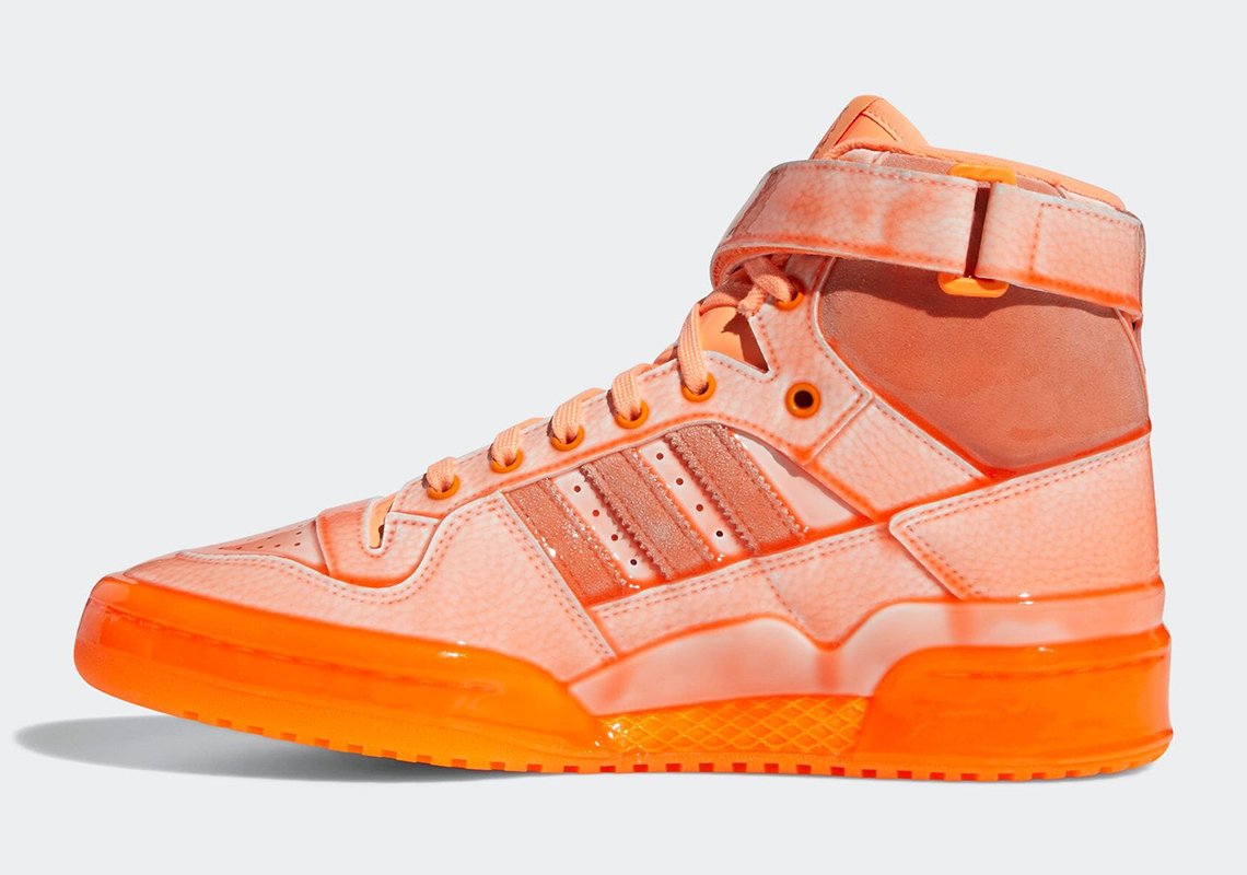 Jeremy Scott Adidas Forum Hi Dipped Orange Q46124 2