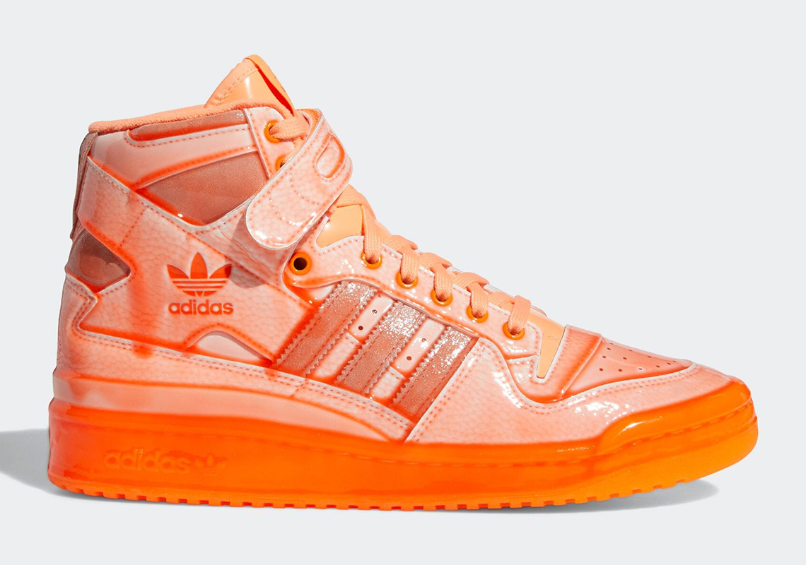 Jeremy Scott Adidas Forum Hi Dipped Orange Q46124 5