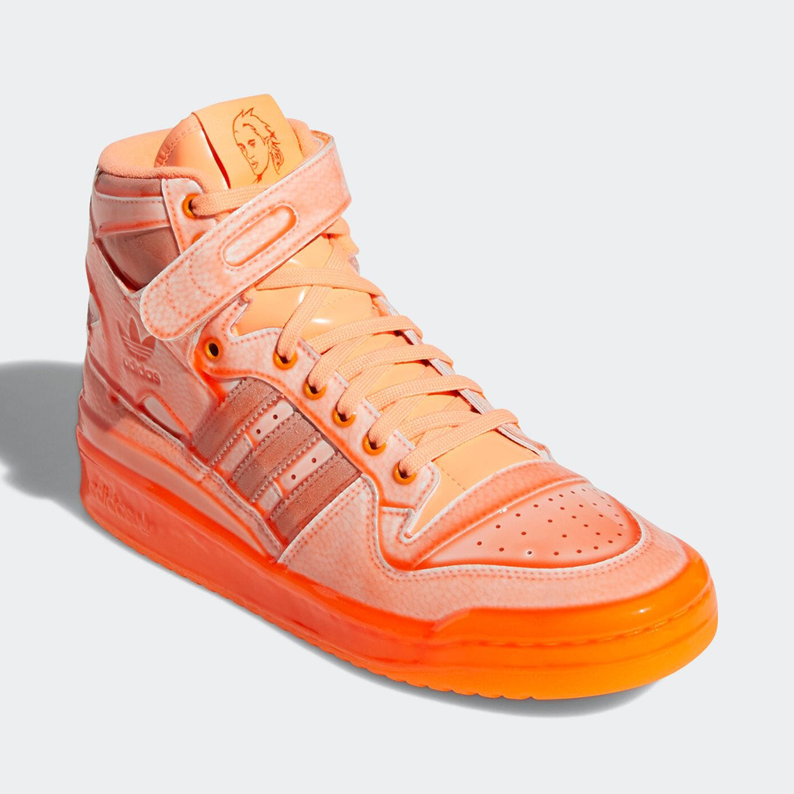 Jeremy Scott Adidas Forum Hi Dipped Orange Q46124 6