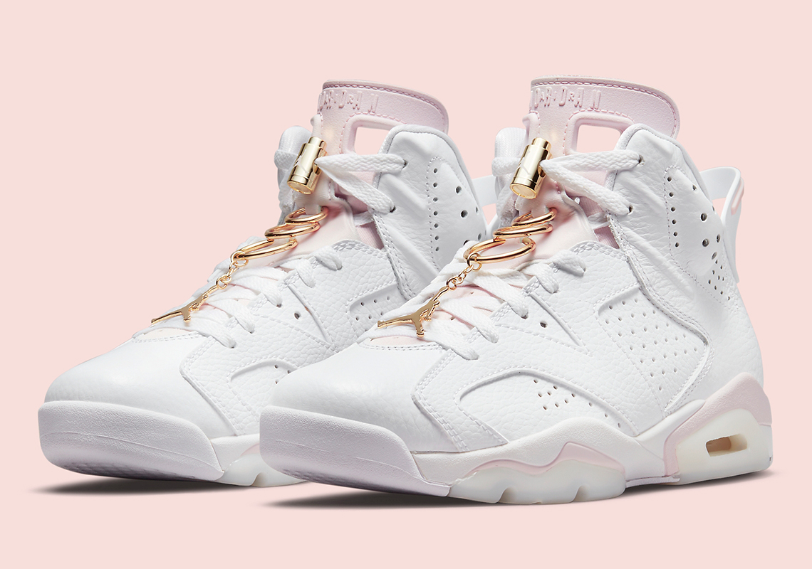 Jordan 6 Gold Hoops Dh9696 100 3