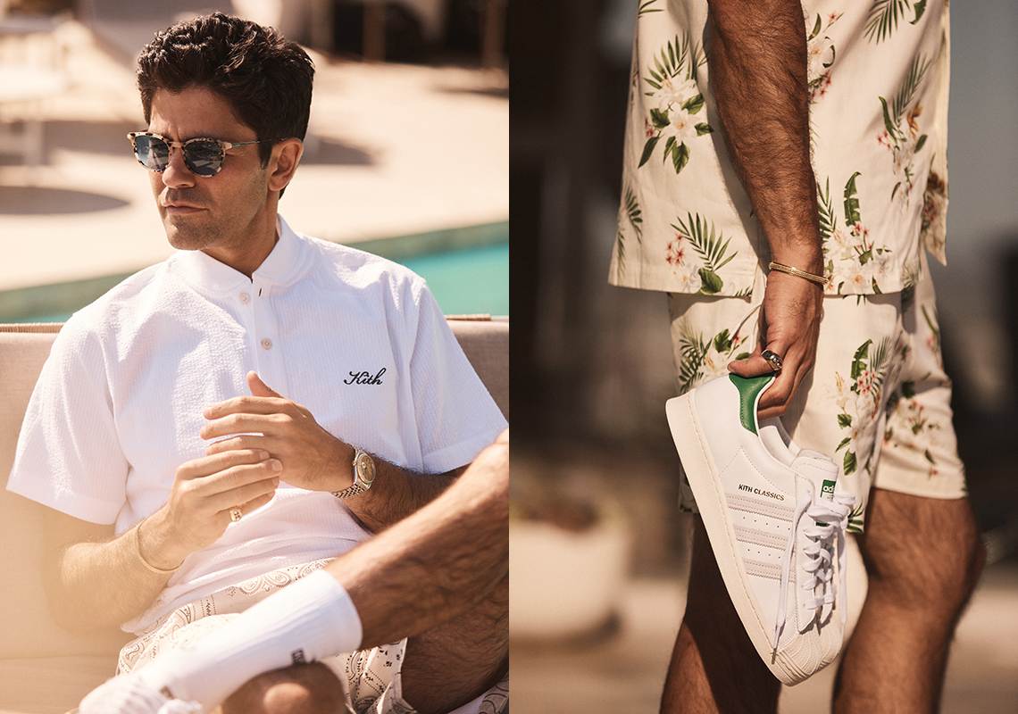 Adrian Grenier Stars In adidas x Kith Classics Summer 2021 Lookbook