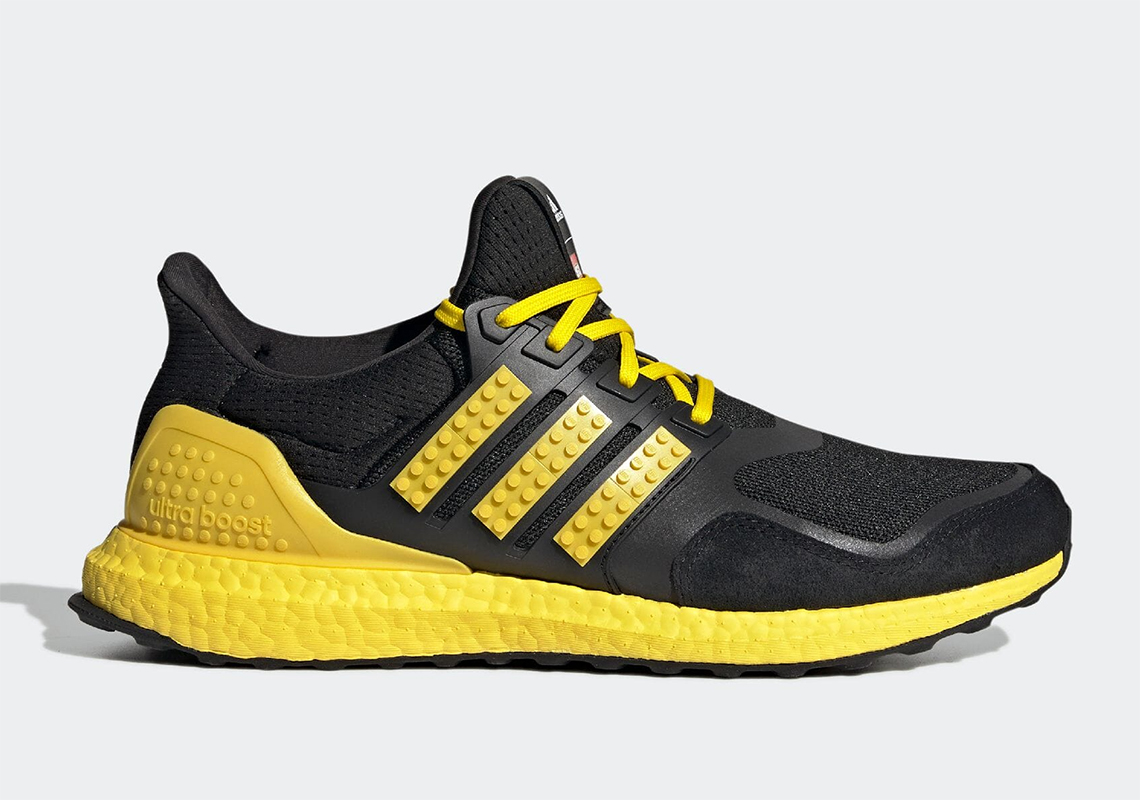 Lego Adidas Ultra Boost Black Yellow H67953 1