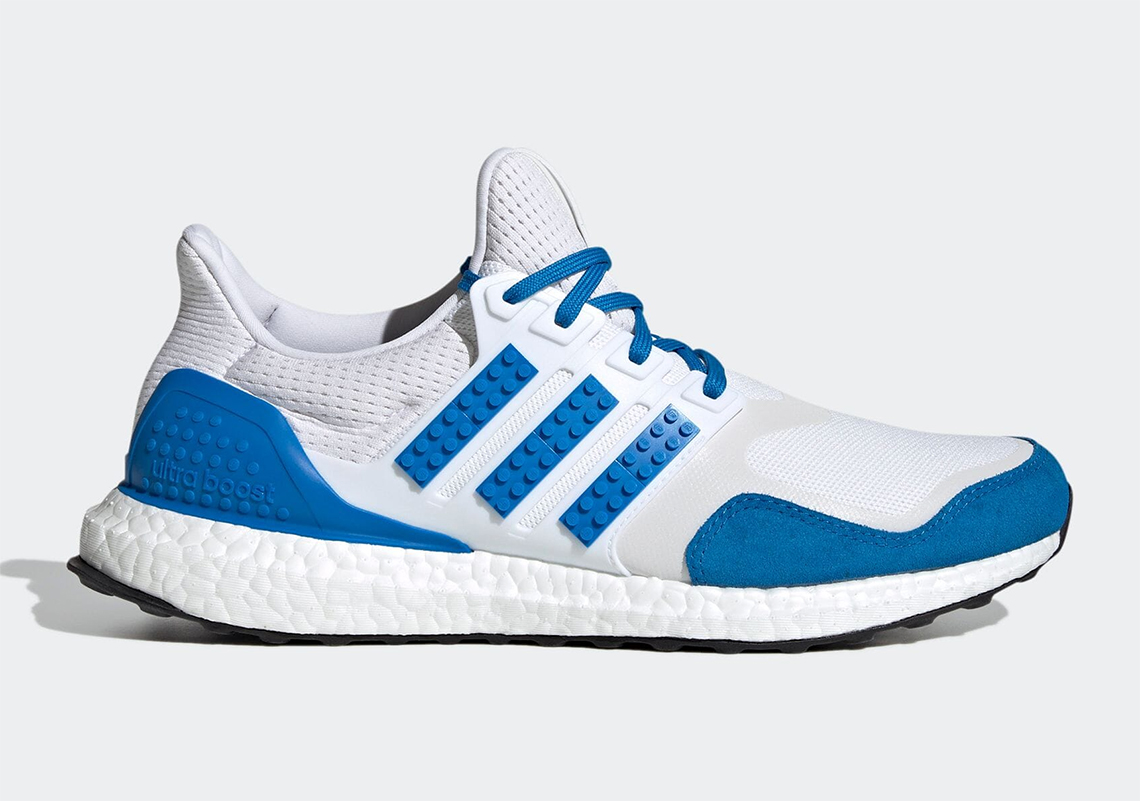 Lego Adidas Ultra Boost White Blue H67952 1