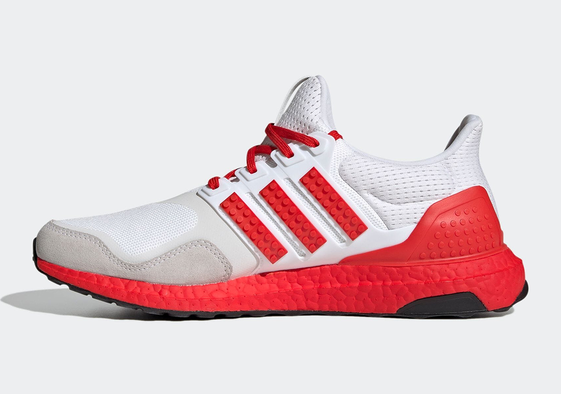 Lego Adidas Ultra Boost White Red H67955 2