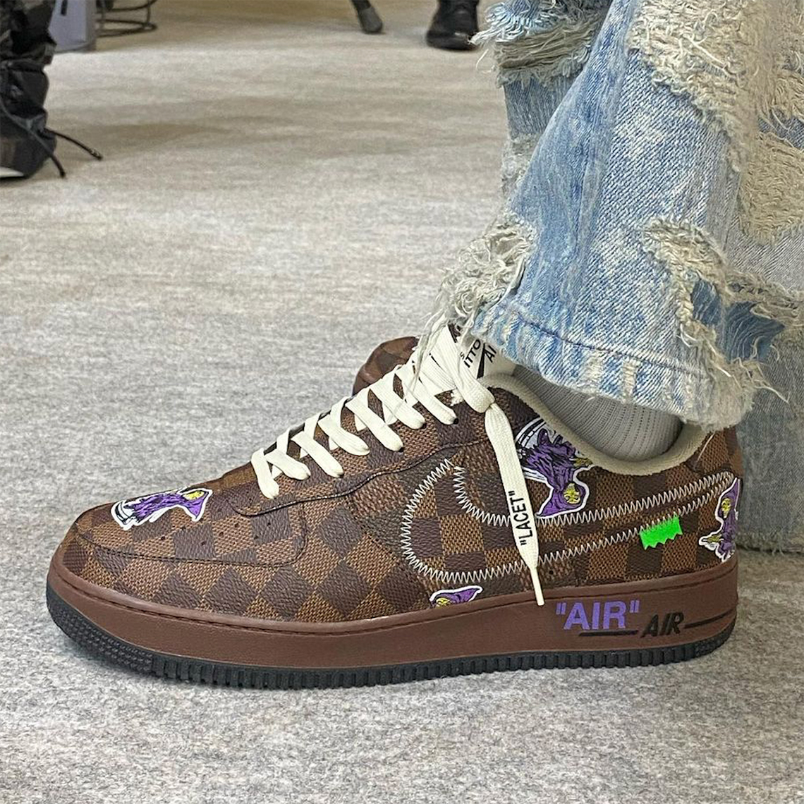 Louis Vuitton Nike Air Force 1 4