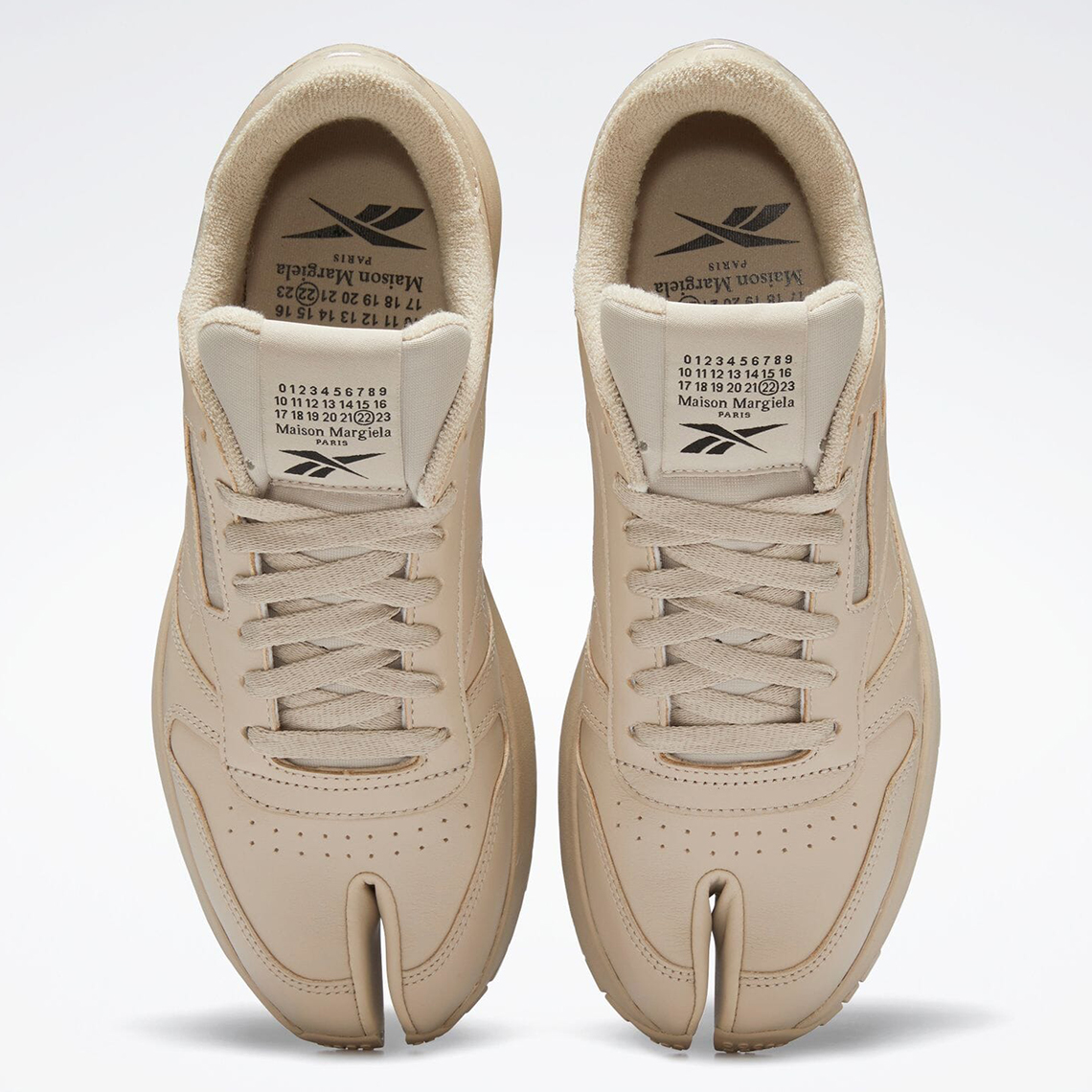 Margiela Reebok Classic Leather Tabi Tan Gx5141 6