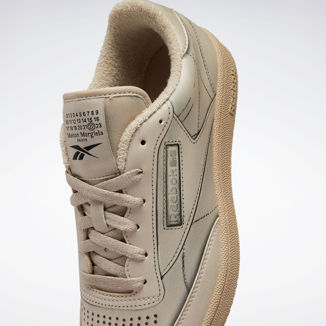 Margiela Reebok Club C Tan Gum Gx5142 5