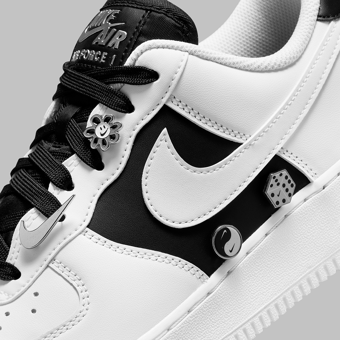 Nike Air Force 1 Low Silver Accessories Da8571 100 4