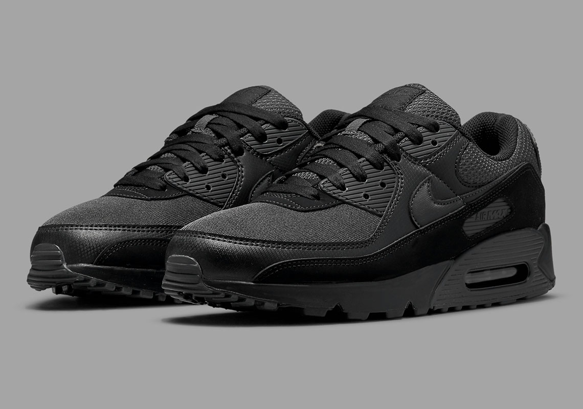 The Nike Air Max 90 Goes Stealthy With A Wealth Of Materials