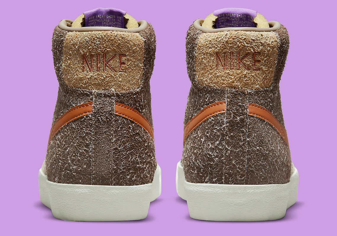 Nike Blazer Mid 77 Brown Purple Dm7581 200 5