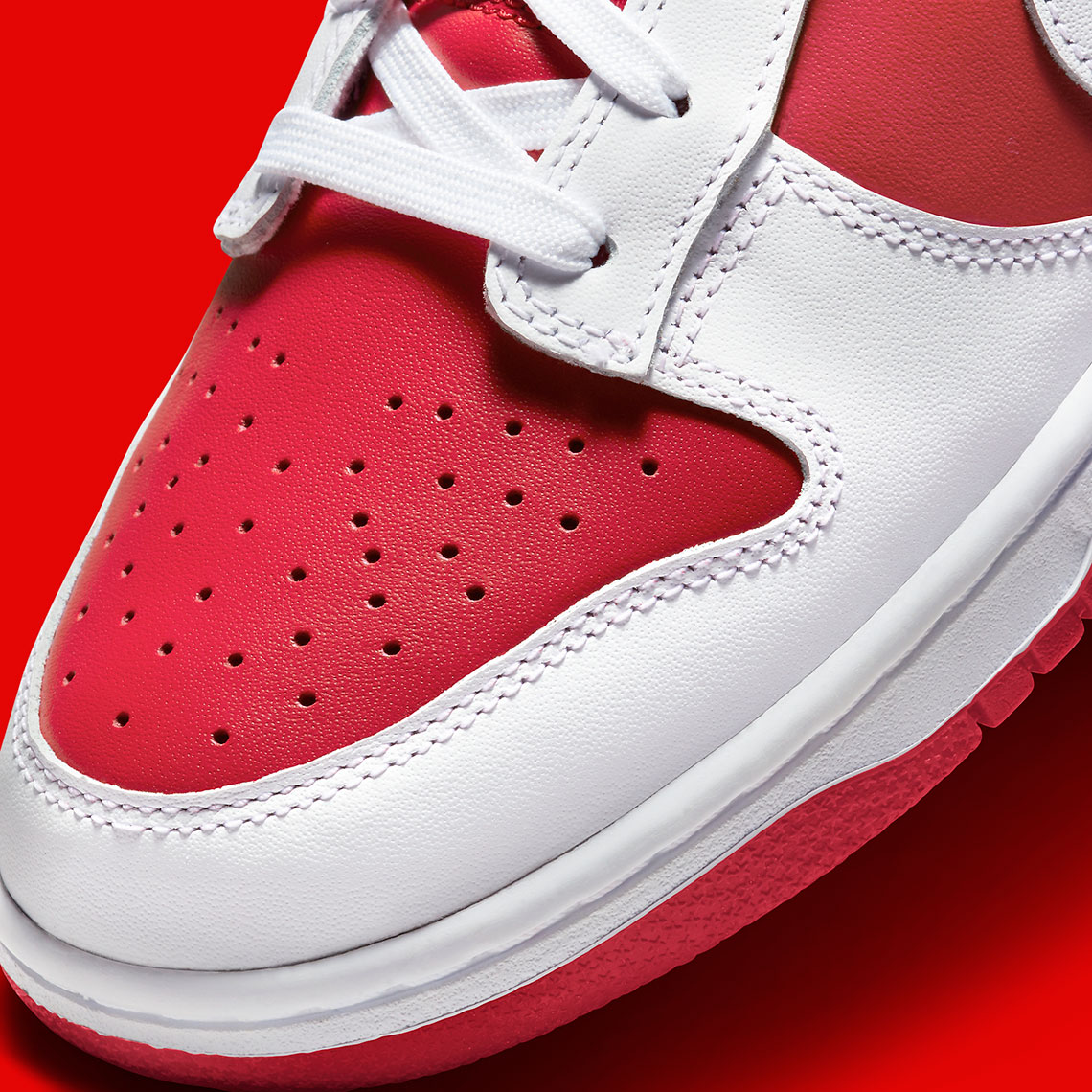 Nike Dunk Low White University Red Dd1391 600 Release Date 5