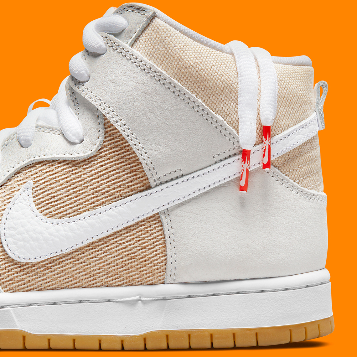 Nike Sb Dunk High Iso Unbleached Da9626 100 5