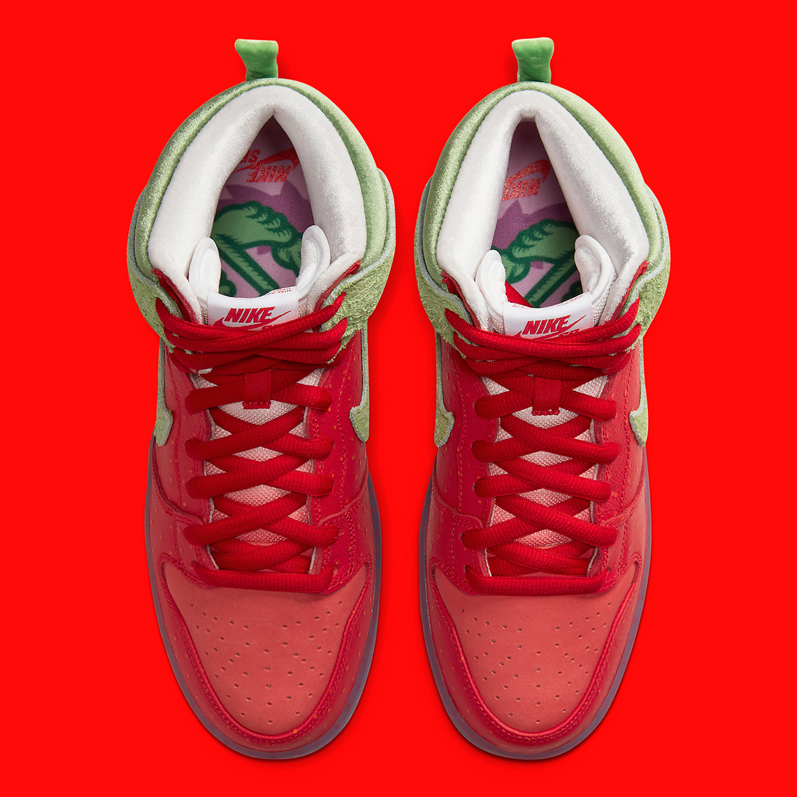 Nike Sb Dunk High Strawberry Cough Cw7093 600 6