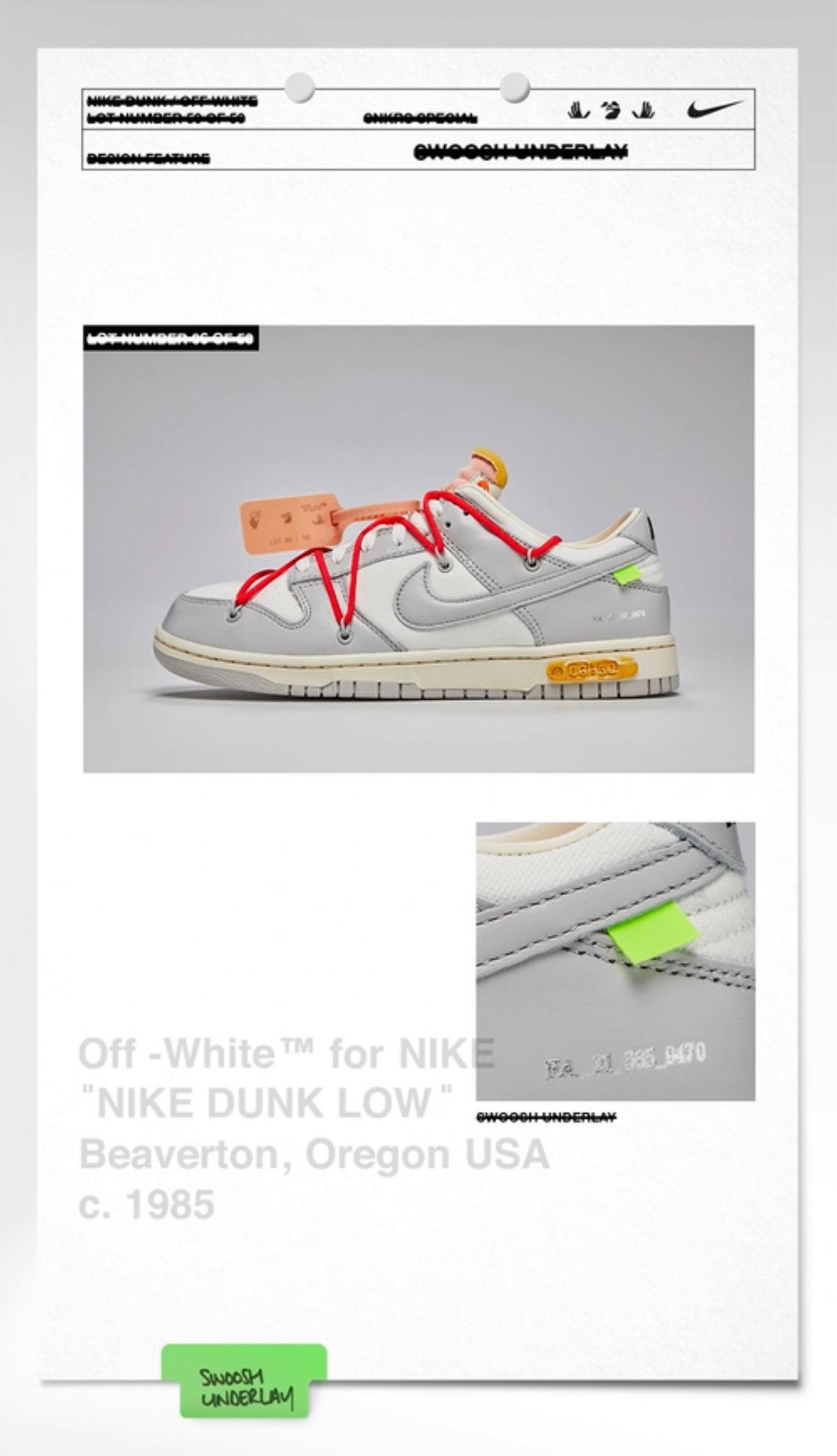 Off White Nike Dunks 2021 All Colors 6