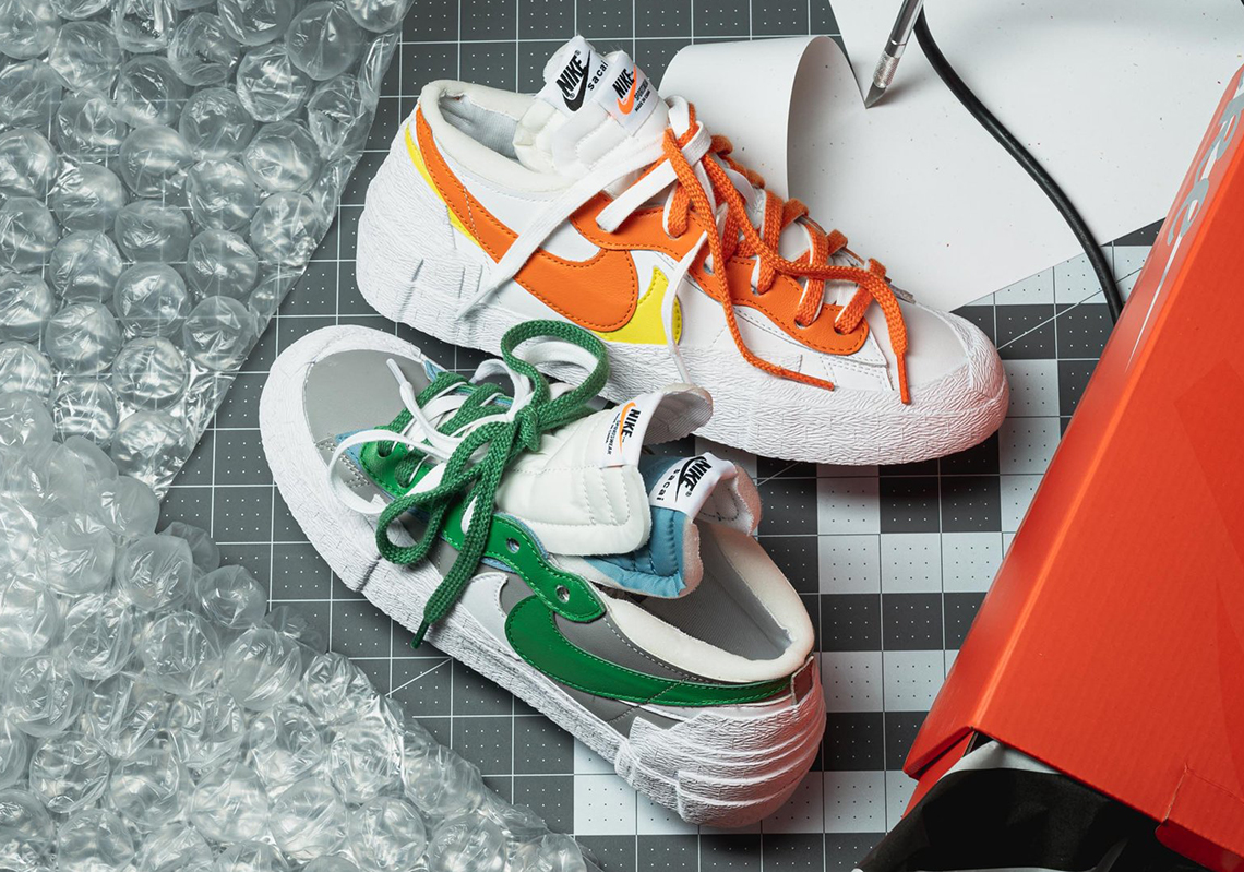 Where To Buy The sacai x Nike Blazer Low