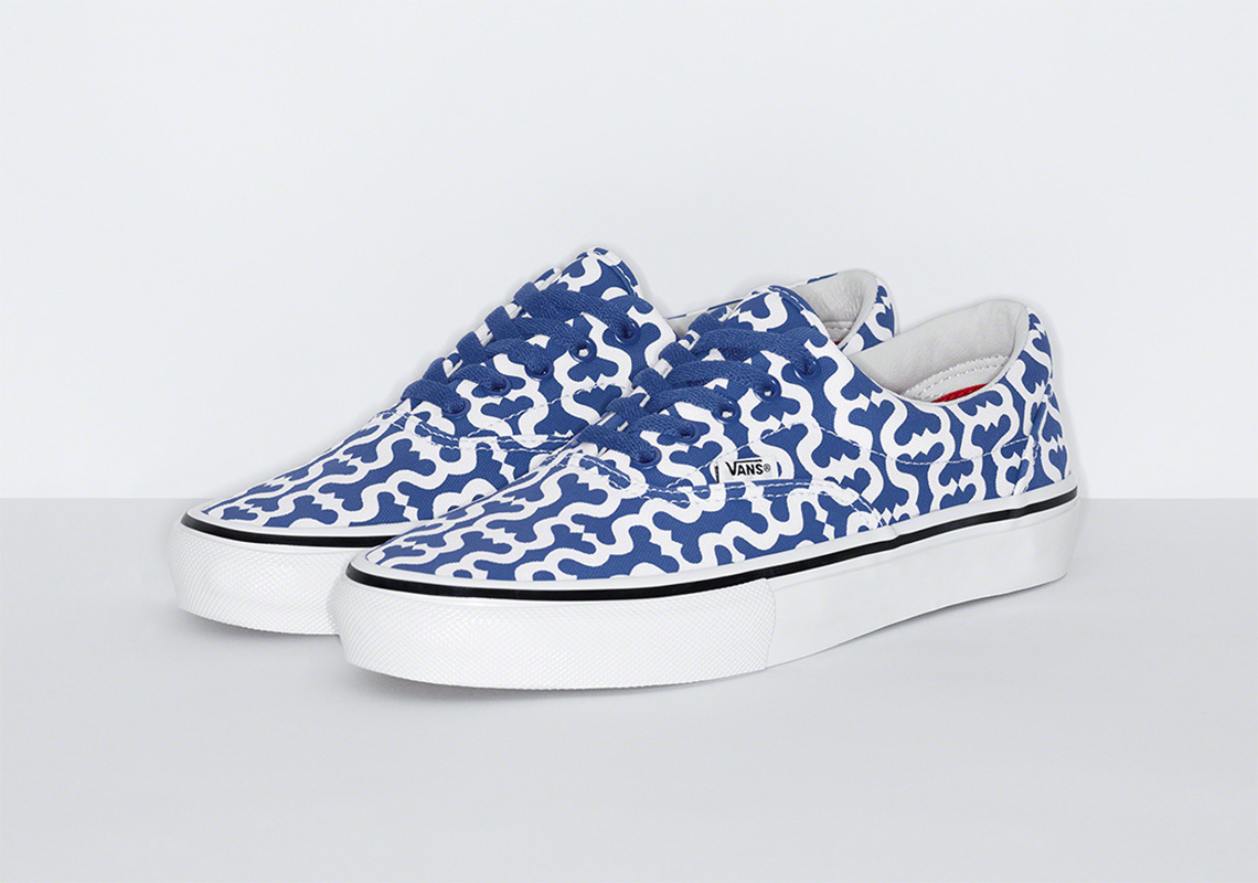 Supreme Vans Skate Era Blue Monogram S Logo 1