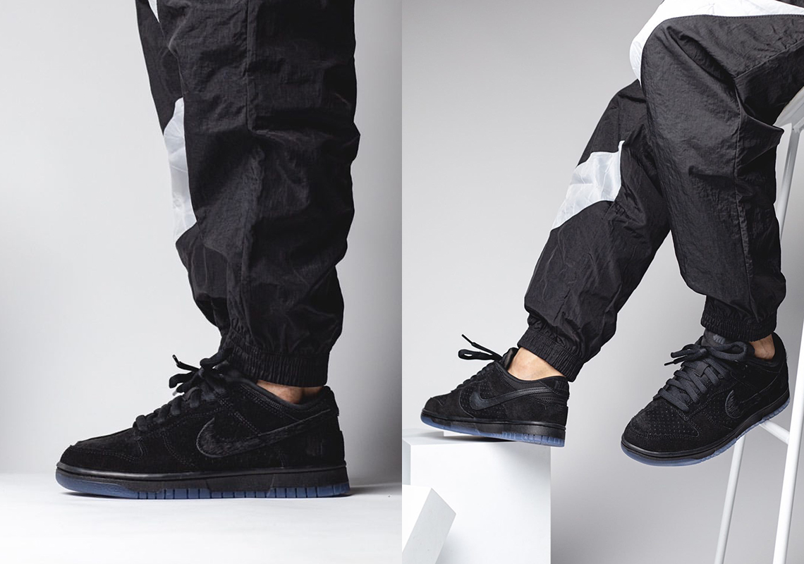 Undefeated Nike Dunk Low Black Do9329 001 5