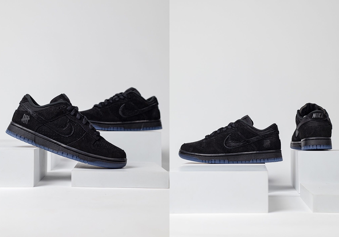 Undefeated Nike Dunk Low Black Do9329 001 8