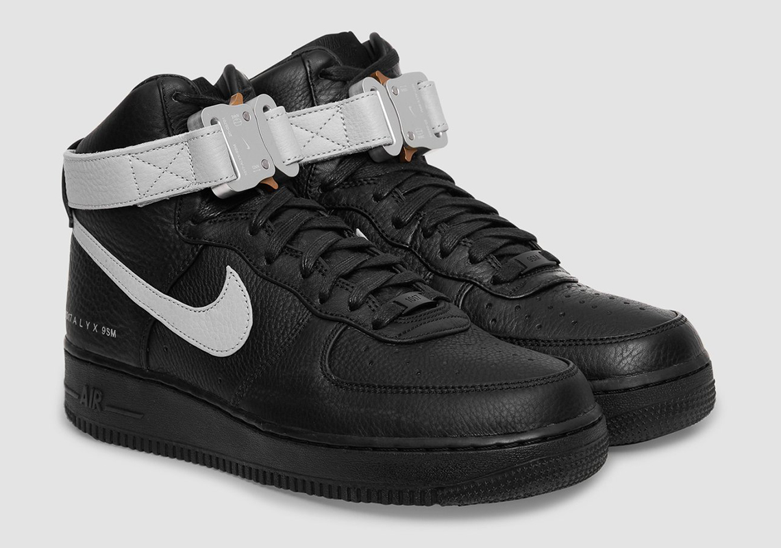 Alyx Nike Air Force 1 High Black Cq4018 003 2
