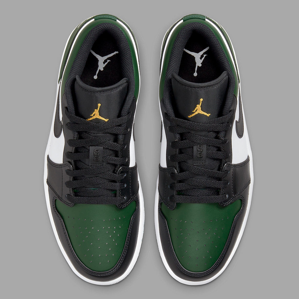 Air Jordan 1 Low Green Toe 553558 371 3