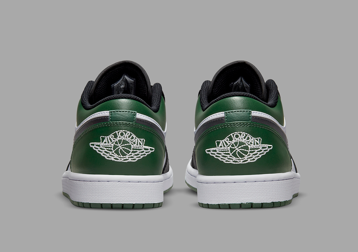 Air Jordan 1 Low Green Toe 553558 371 5