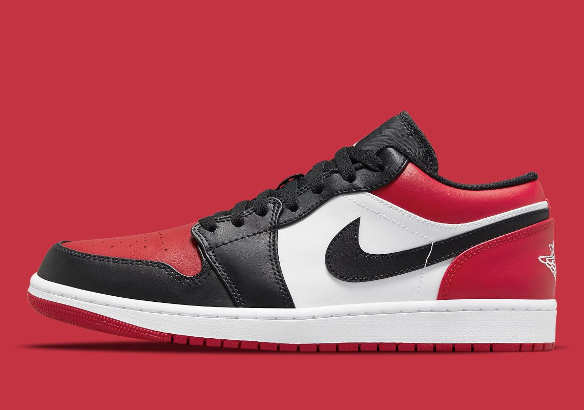 Air Jordan 1 Low Red Toe 553558 612 7