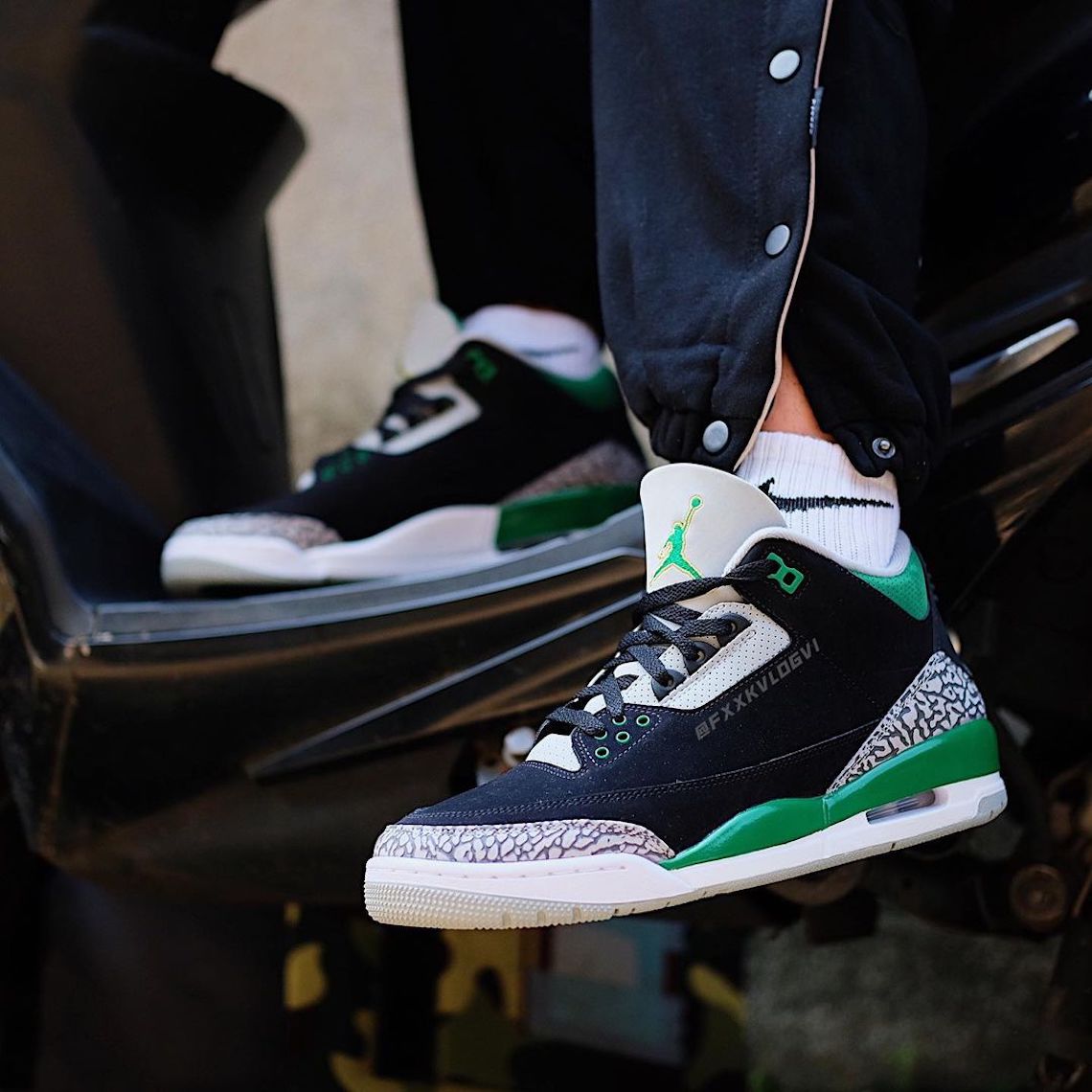 Air Jordan 3 Pine Green Ct8532 030 2021 2