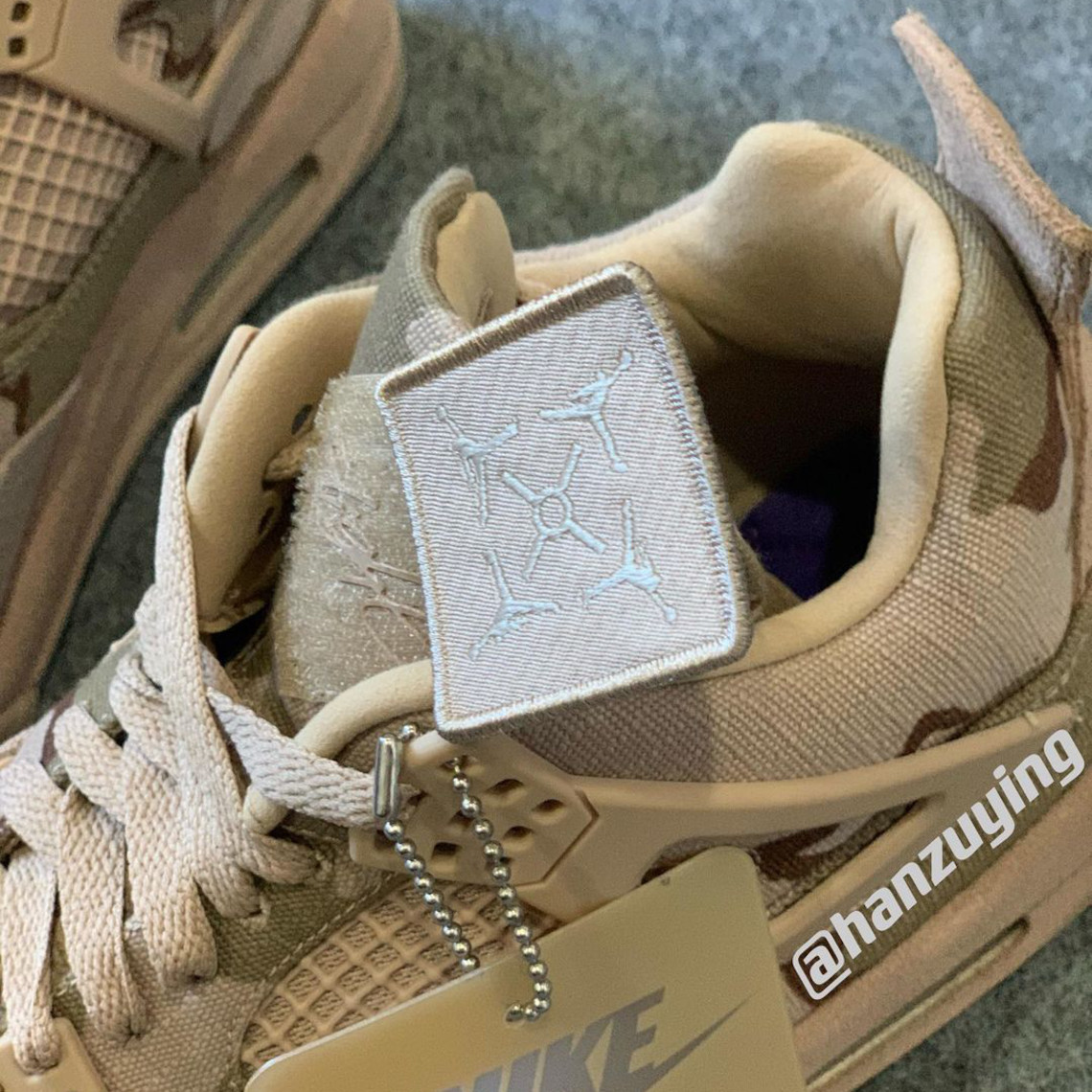 Aleali May Air Jordan 4 Camo 1