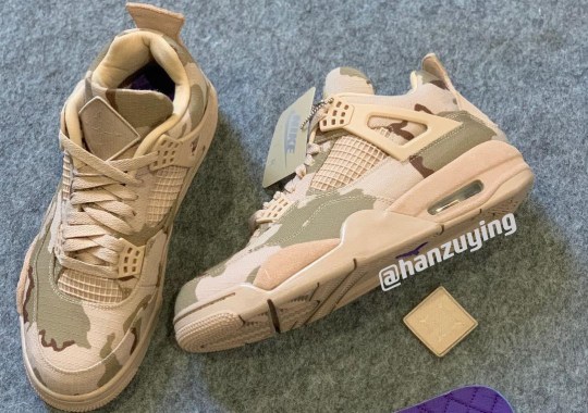 First Look At The Aleali May x Air Jordan 4