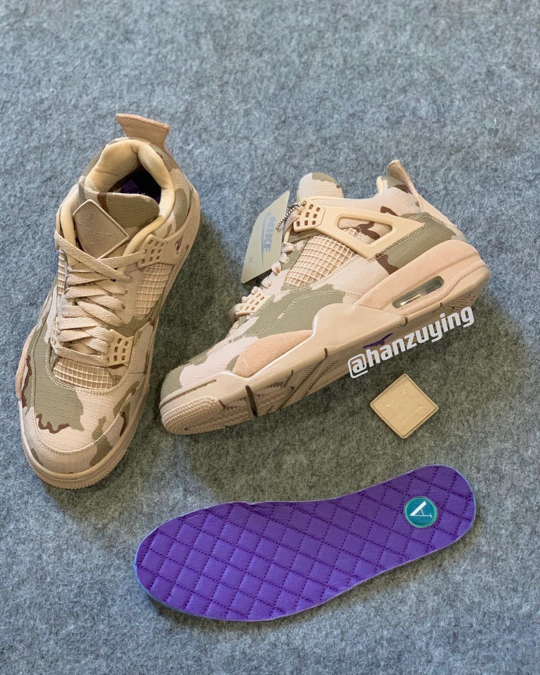 Aleali May Air Jordan 4 Camo 2