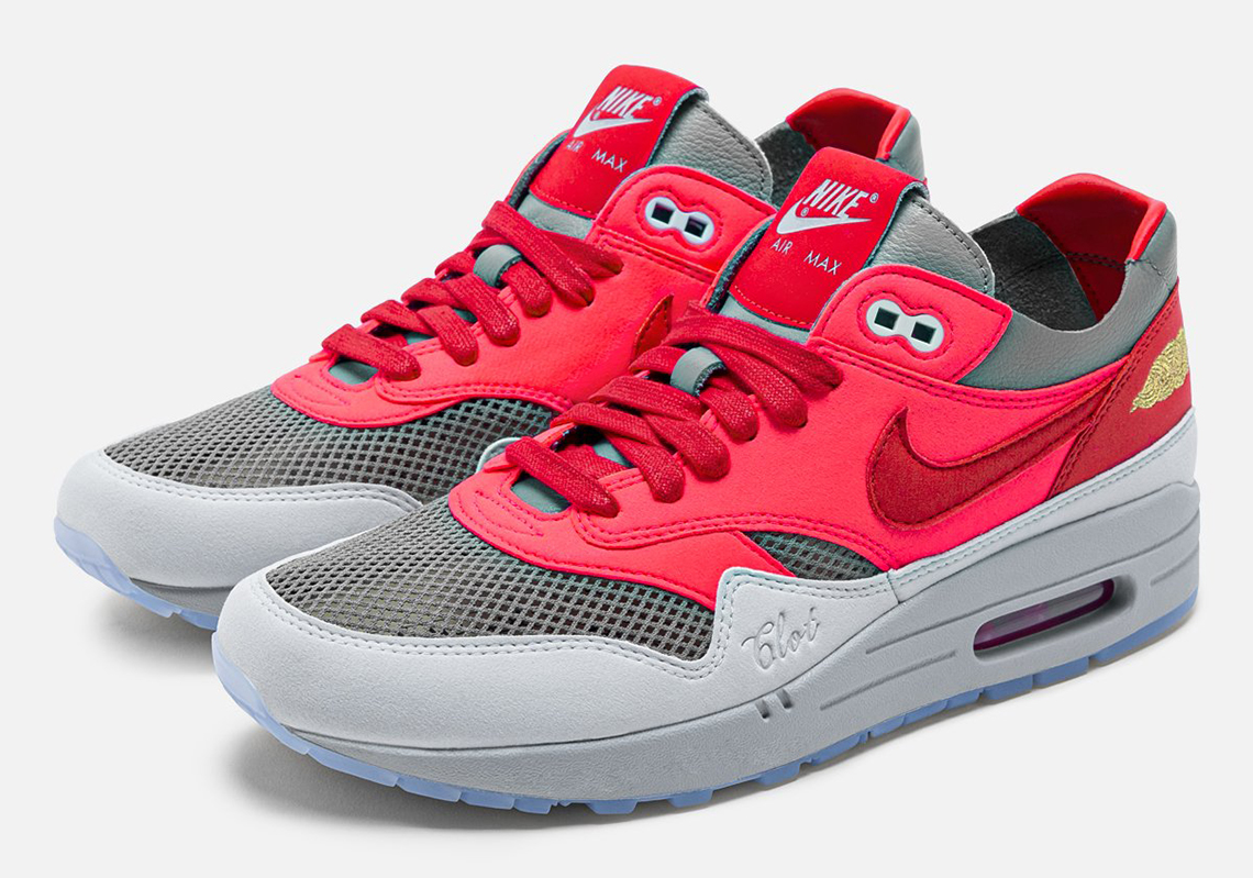 The CLOT x Nike Air Max 1 "K.O.D." Solar Red, Designed For Kanye West, Is Set For A Return