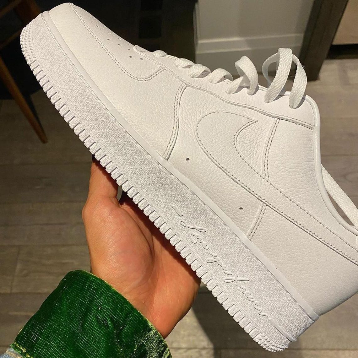 Drake Nike Air Force 1 Lover Boy Photos 2