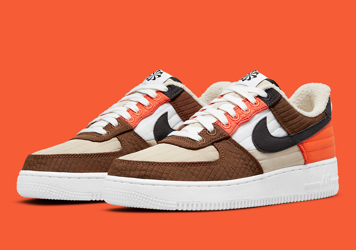 Get Toasty With The Fleece Lined Nike Air Force 1 '07 LXX