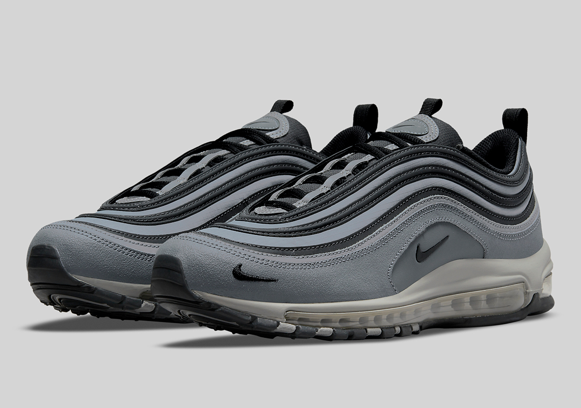 The Mini-Swooshed Nike Air Max 97 Returns In Grey And Black